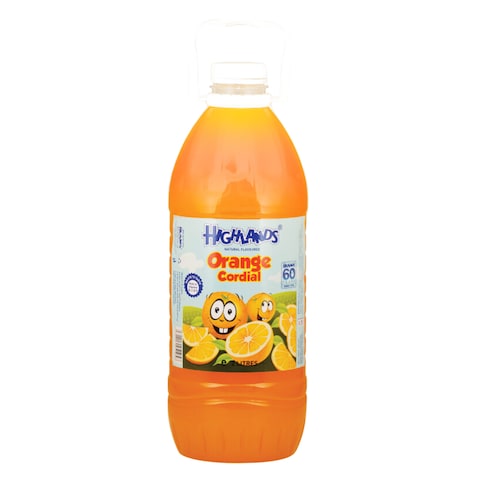 Highlands Cordial Orange Juice 2L