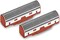 Gamma+ Replacement Set of 2 Red Forged Cutter Blades Fits Gamma+ Absolute Zero And Prodigy Foil Shavers