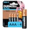 Duracell Ultra AAA Alkaline Battery 1.5V Black 4 count