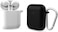 Green Lion Berlin Series Silicone Case With Anti-Lost Carabiner Ring Compatible For Airpods 1/2, Scratch Resistant, Shock Absorption &amp; Drop Protection Cover (Black)