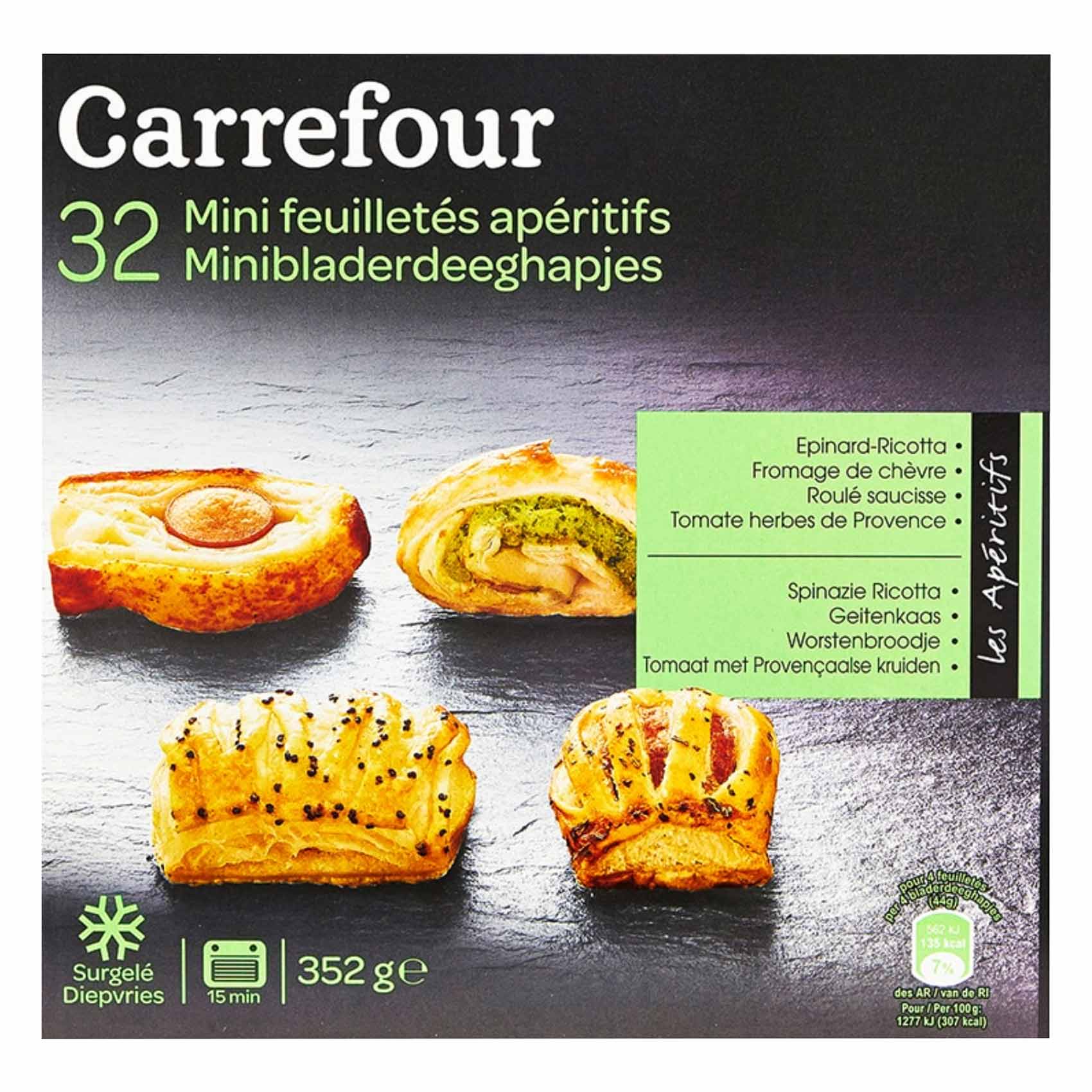 Carrefour Frozen Mini Aperitif Cake 352g