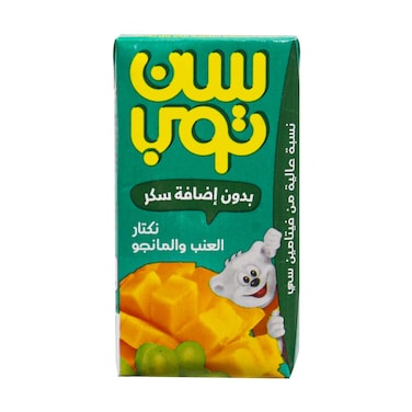 Suntop Mango Grape No Added Sugar 125ml
