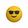 Emoji Round Cushion Cool