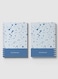 Lowha Spiral Notebook With 60 Sheets And Hard Paper Covers With Terrazzo Style Design, For Jotting Notes And Reminders, For Work, University, School