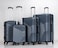 Set of 4 ABS Trolley Luggage With Number Lock 20,24,28,32 Inches