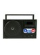 Krypton Rechargeable Radio KNR5368 black