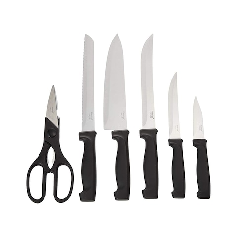 Prestige Knife Block Set Multicolour 7 PCS