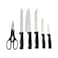 Prestige Knife Block Set Multicolour 7 PCS