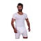 Jill M3301 Short Sleeves Undershirt for Men - Size 6 - White