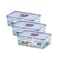 Lock &amp; Lock Food Container Set 3 Pieces 1 Liter
