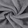 Generic Soft Flannel Fleece Blanket (Grey, King, 210X200cm)
