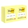 3M Post-it Notes 654 Canary Yellow 3x3inch 100 PCS