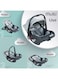 Moon Bibo Baby Carrier/Car Seat With Full Body Support Cushion, 0M+ - Grey
