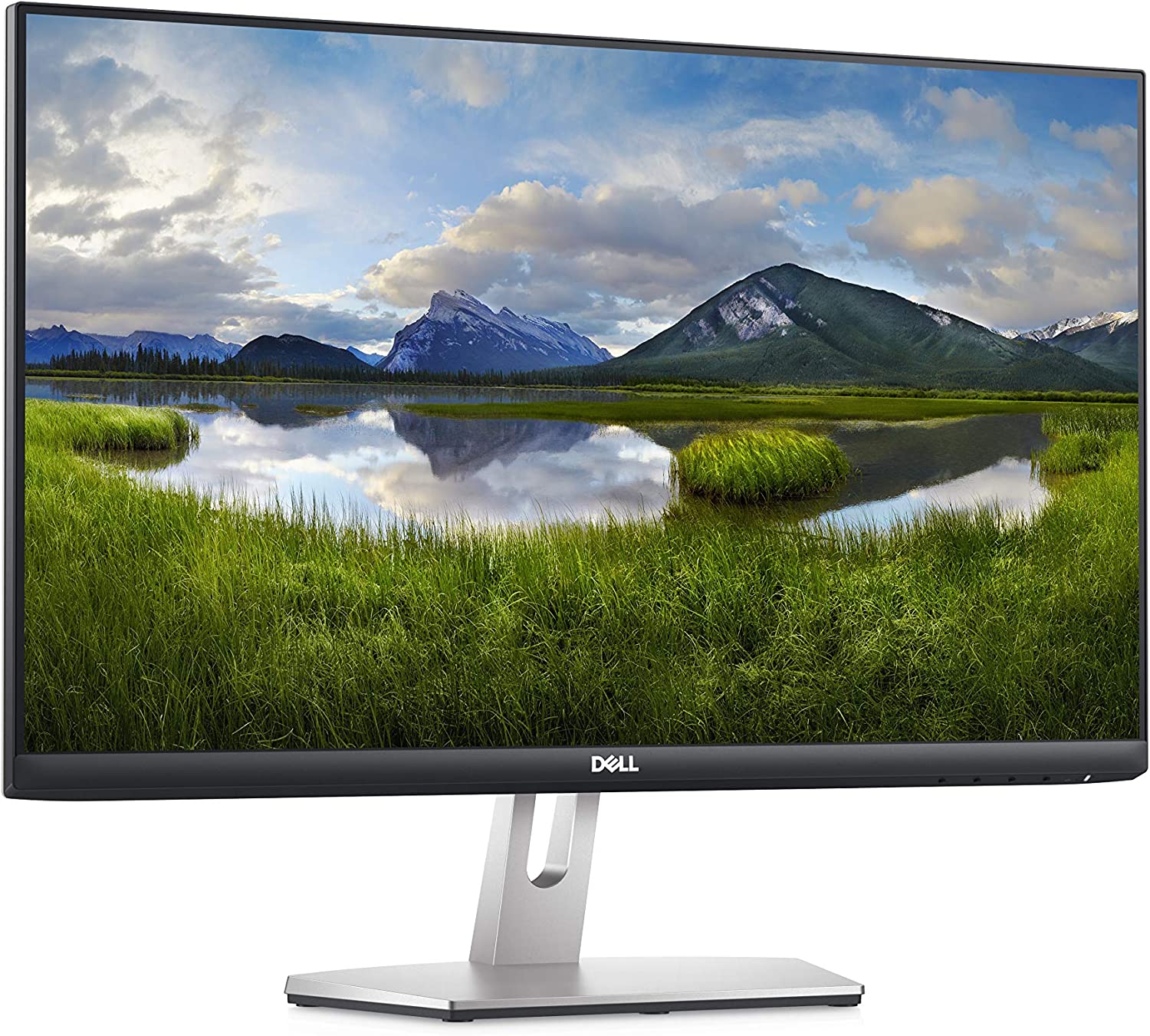 Dell 24 Monitor S2421HN In Plane Switching IPS, Flicker Free Screen With ComFort View, Full HD 1080p 1920 x 1080 at 75 Hz With AMD Free Sync, With Dual HDMI Ports, 3 Sided Ultrathin, Grey