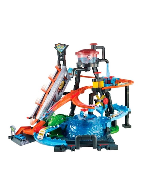 Hot Wheels Colour Shifters Ultimate Gator Car Wash Playset