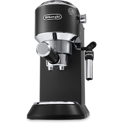 De&#39;Longhi Dedica Style Pump Espresso Coffee Machine, Black, EC685.BK