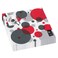 FUN NAPKINS 3PLY 20P FIERY RED 5