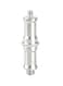 Niceyrig - Metal Male Convertor Threaded Screw Adapter Silver