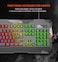 Meetion MT C505 4 In 1 Gaming Combo Kit, Anti Ghost RGB Gaming Keyboard, 5+1 Buttons 3200DPI Gaming Mouse, Backlit Gaming Headphone With Omni Directional Microphone, High Precision Gaming Mouse Pad