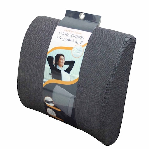 Buy HK Car Seat Cushion Grey in UAE