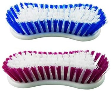 Bathroom Cleaning Scrubbing Brush with Strong bristle for Removing Tough Stains (Multi-Purpose Use Brush) (Pack of 1 Unit).