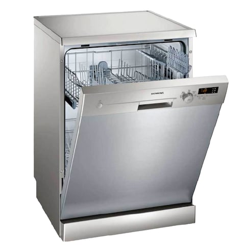 Siemens 5 Programs 12 Place Settings SpeedMatic Stainless Steel Dishwasher SN25D800GC