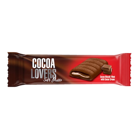 Cocoa Lovers Soft Melts Cocoa Cream Biscuits - 2 Pieces