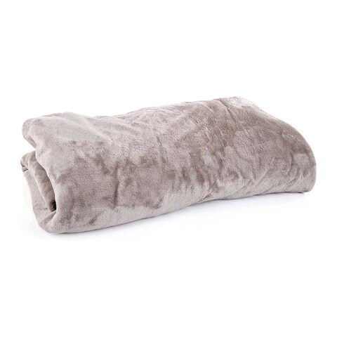 Mintra Microfiber Blanket - 152 x 203 cm - Mocha
