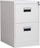 Galaxy Design 2 Drawer Vertical Filing Cabinet, Grey (H73 X W62 X D45), GDF-MAF 2DR