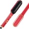 Generic Hair Straightener Brush, Ionic Hair Straightener And Curler 2 In 1, Anti-Scald Fast Heating Auto-Off Safe Straightening Comb For Women (Red)