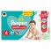 Pampers Aloe Vera Taped Diapers,  Size 4, 9-14kg, Jumbo Box, 84 Diapers&nbsp;