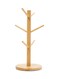 ORCHID WOODEN MUG HOLDER
