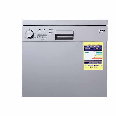 غسالة أطباق بيكو DFS05012S - 10 أفراد - فضي