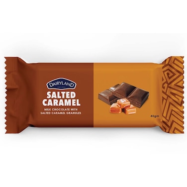 Dairyland Salted Caramel Chocolate Bar 40G