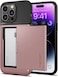 Spigen Slim Armor CS designed for iPhone 14 Pro case cover (2022) - Rose Gold