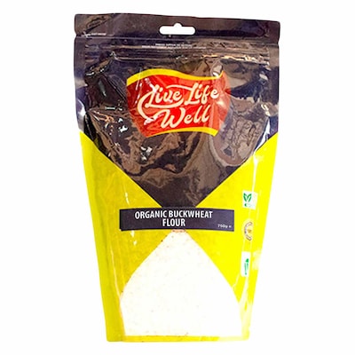 Live Life Well Organic Buckwheat Flour 750g