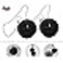 ABBASALI 2 Pcs 1.1/2 InchTub Stopper Bathroom Sink Drain Plug Silicone Bathtub Drain Stopper with Chains for Kitchen Bathtub Bathroom Sink Drains