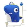 Nohoo Jungle 3D Backpack-Dinosaur Blue