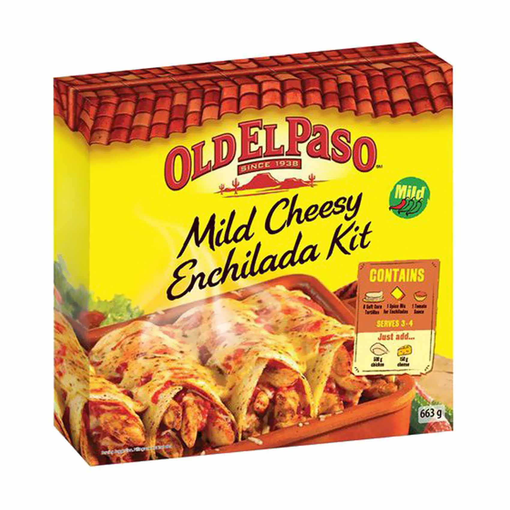 Old El Paso Enchilada Kit 663g