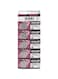 100-Piece CR2025 Lithium Watch Battery Set MSCR2025WS