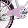 Vego Fashion City Bike - White-Pink, 20 Inch