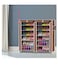 6 Layers 12 slots Non-Woven Fabric Shoe Rack Organizers Storage 116x30x118cm