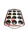 Generic Non-Stick Cake Mould Black 33Centimeter