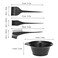 General - 4 Pcs Hair Coloring Tools Kit Dyeing Bowl Brush Double-sided Coloring Comb Hairdressing Dyeing Tool