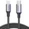 UGREEN USB-C to Lightning MFI Cable Alu Case with Nylon Braided 3A PD Fast Charging 1m BK