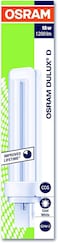 Osram Dulux D Home Decorative Durable Fluorescent Lamp (G24d-2 18W 840 4000K 1200lm) Pack of 4, luminous flux - Warm White