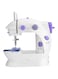 Generic Mini Portable Handheld Sewing Machine White/Purple H32324Uk White/Purple