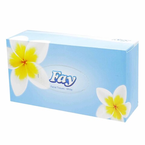 Fay Facial Tissue White 80S