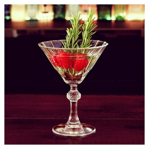 Pasabahce Diamond Goblet Glass Set - 238 Cc - 6 Pieces