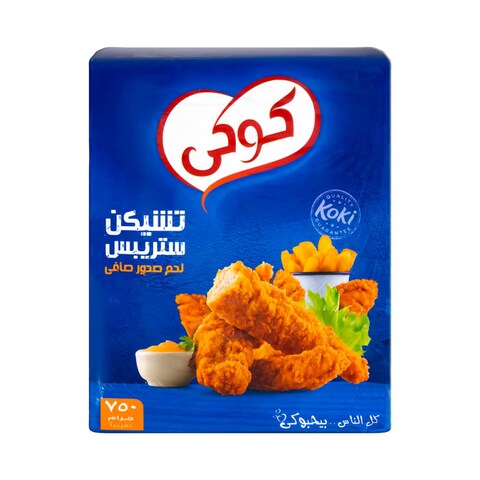 ستريبس دجاج كوكي - 750جم